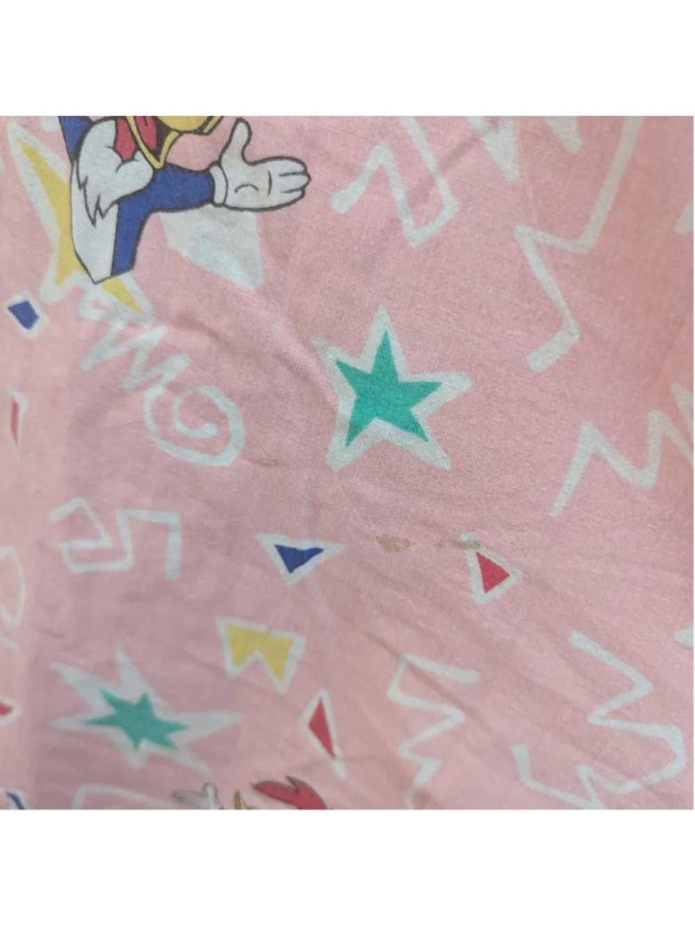 Tomboy Vintage Woody Woodpecker Pink Multi Short Sleeve Shirt - Med